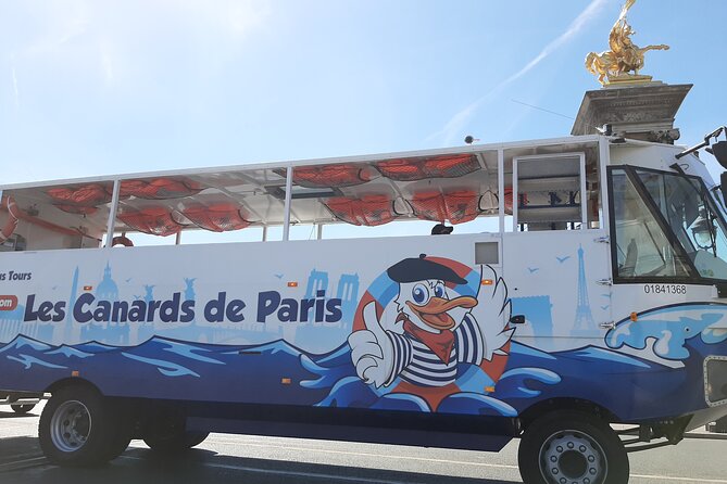 Tours of Paris and the Hauts-de-Seine in an Amphibious Bus - From Paris Into Hauts-de-Seine