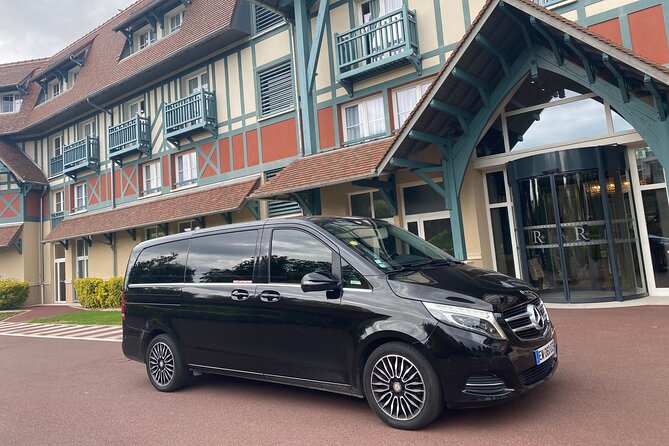 Transfer between Paris and airports CDG/ORLY/LBG (Van 8pax) - Key points to know before booking