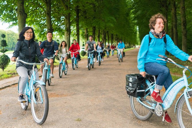 Versailles Palace Bike Tour with Market & Marie-Antoinette hamlet - Royal forests and the Fountain of Apollo