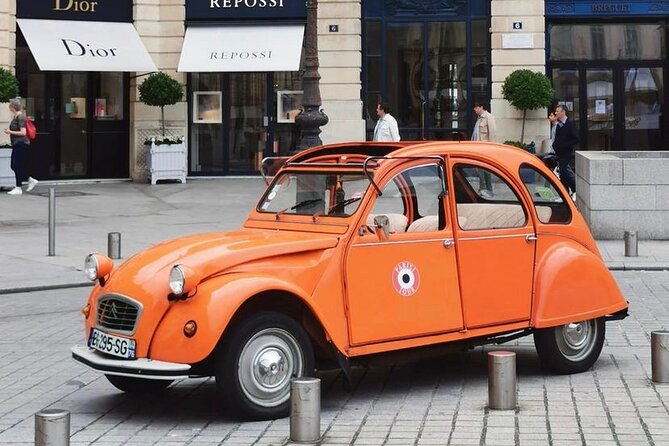 Vintage 2CV Adventure: 1-Hour Paris Highlights Tour - What the one-hour tour is really enough for