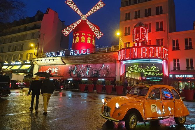 Vintage 2CV Adventure: 2-Hour Paris Highlights Tour - Daytime, nighttime, and the best place in your itinerary