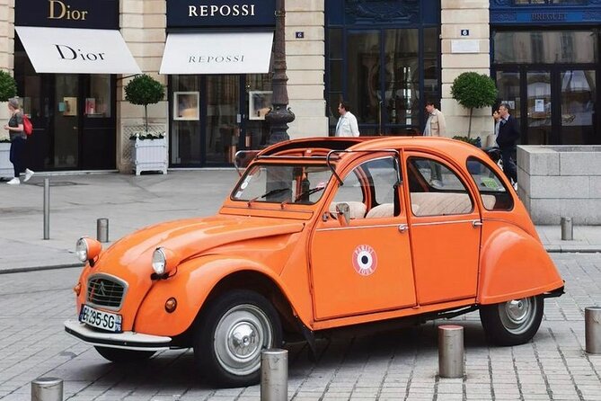 Vintage 2CV Adventure: 2-Hour Paris Highlights Tour - Your hotel pickup starts the tour