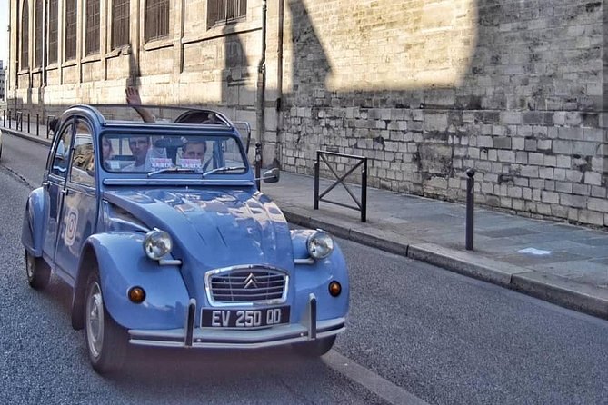 Vintage 2CV Adventure: 2 -Hour Paris Secrets Tour - Saint-Germain-des-Prés adds churches and famous streets