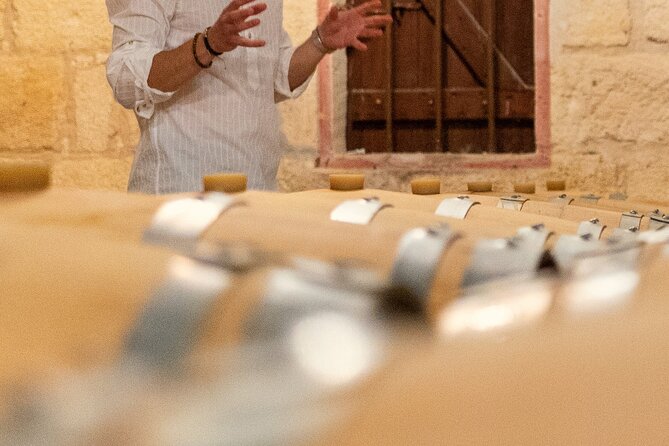 Visit and Tasting Château Saint-Georges Cote Pavie, Grand Cru Classé - Inside the vat room renovated in 2020